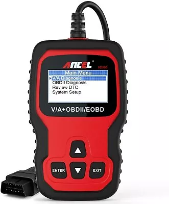 $39.59 • Buy VD500 OBDII Diagnostic Scanner Tool Fit For Skoda Diagnosis Check Engine Fault