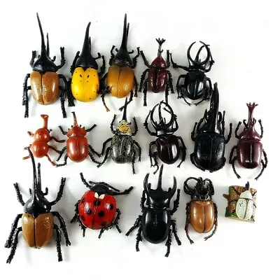 Beetle Insect Figure Set Of 16 Lot Sega Toys Mushiking Etc Japan Anime Toy • $35.90