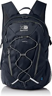 Karrimor Unisex Camping Hiking Navy 30L Metro Cool Mesh Ruck Sack Backpack • £30.99