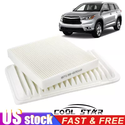 Cabin & Air Filter Combo For Toyota Highlander 3.5L Engine 2008-2013 • $10.59