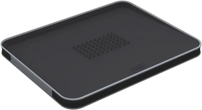 $37.08 • Buy Joseph Joseph Cut And Carve Plus Chopping Board, Large - Black