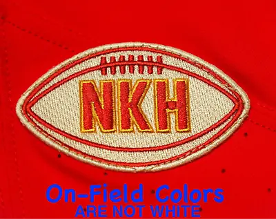 NKH Patch Kansas City Chiefs Norma Hunt Memorial Football Jersey Patch • $15.95