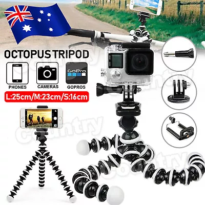 Flexible Octopus Tripod Stand Gorilla Pod For Universal Phone GoPro Camera DSLR • $8.85