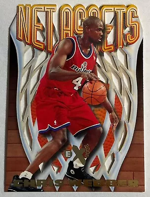 1996-97 Skybox E-X2000 CHRIS WEBBER Net Assets #20 • $0.99