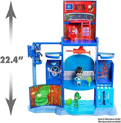 $89.37 • Buy PJ Masks Mission Control HQ Playset Ages 3+ Toy Headquarter Catboy Car Race Play