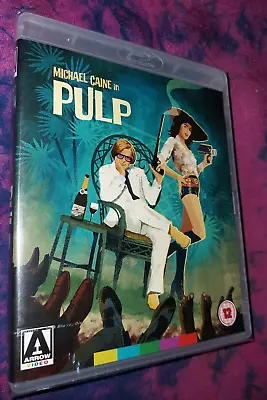 Pulp (Arrow Blu Ray) New & Sealed - Michael Caine - Special Edition - Cult Crime • £9.99