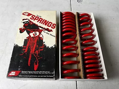 RED WING SHOCK SPRINGS New Box GAS SHOCKS Dirt Bike Motorcycle 5611521 • $39.99