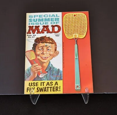 MAD Magazine September 1960 Volume 57  - Fly Swatter - Very Good Condition • $22