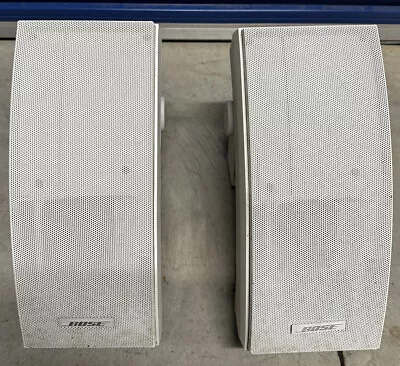 Bose 251 Black Environmental Speakers - White • $495