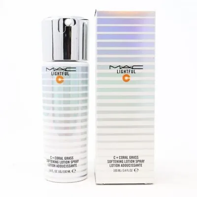 MAC LIGHTFUL C + Coral Grass Softening Lotion Spray 3.4 Oz / 100 Ml New In Box • $89.44