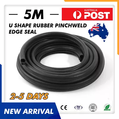 5M Rubber Pinch Weld Seal Strip Car Caravan Door Edge Universal Protector Trim • $28.74