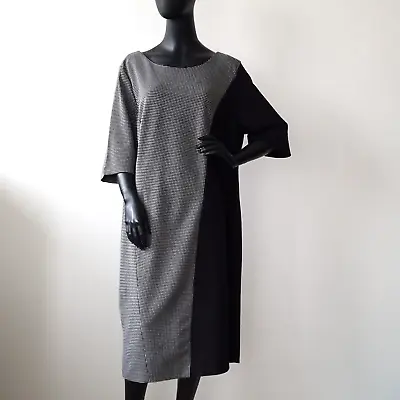 Marina Rinaldi Jersey Dress Size Plus Xl 29/31 Fr54/56 De50/52 Us20/22 Uk24/26 • $46.78