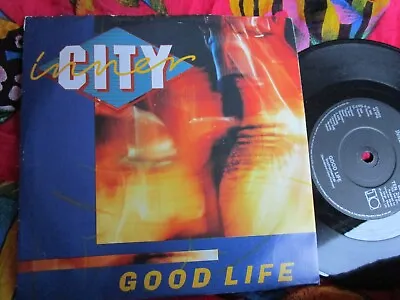 Inner City ‎– Good Life 10 Records ‎– TEN 249 Pic Sleeve Vinyl 7inch Single • £9.95