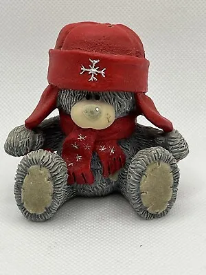 Me To You Bear Figurine Ornament Figure Retired Winter Red Coat Snug As A Bug • £5