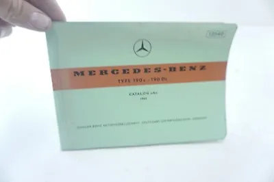 Mercedes-benz    W110  190c  190dc     Owners  Manual Catalog < A > • $99