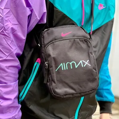 Nike Heritage AIR MAX Day Small Items Bum Bag Shoulder Messenger Crossbody Bag • $124.83