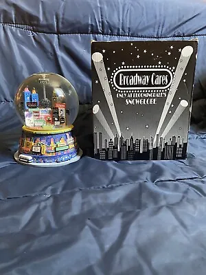 Vintage Times Square 2000 Bloomingdales Exclusive Broadway Cares Snowglobe W/Box • $5