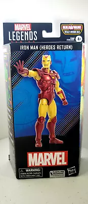 Marvel Legends Totally Awesome Hulk Wave Iron Man 6  Figure New In Box By Hasbro • $19.88