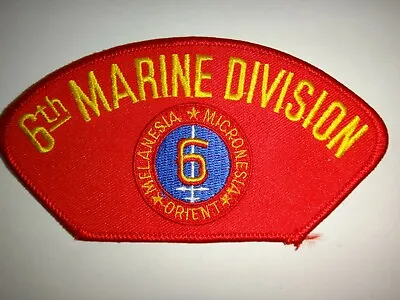 USMC 6th MARINE Division Insignia Patch • $8.15