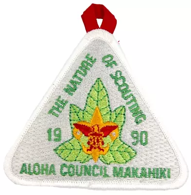MINT 1990 Nature Of Scouting Makahiki Aloha Council Patch Hawaii HI Boy Scouts • $15