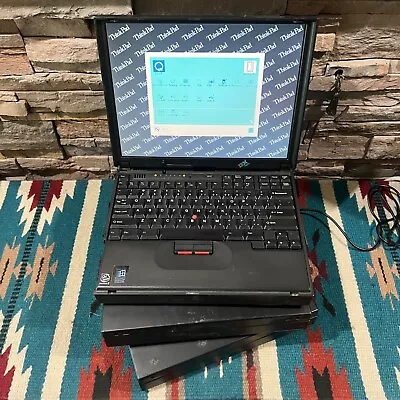 LOT OF 3! Vintage IBM Thinkpad 380X 380ED • Barebones No HD • 4 PARTS/REBUILD • $119