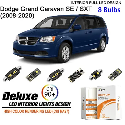 LED Light Bulbs Interior Light Kit For 2008-2020 Dodge Grand Caravan SE & SXT • $17.10