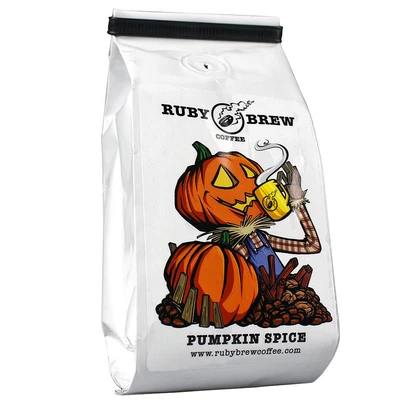 $12.95 • Buy 8 Oz. Pumpkin Spice Coffee Blend Ground Medium Roast Ruby Brew