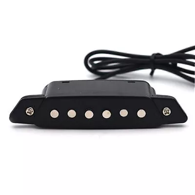 Acoustic Guitar Soundhole Magnetic Pickup Humbucker Passive With Power Jack • $12.47