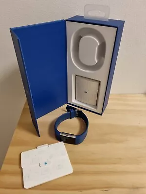 $9 • Buy Fitbit Charge 2 Heart Rate Fitness Tracker Dark Blue Wristband PARTS ONLY