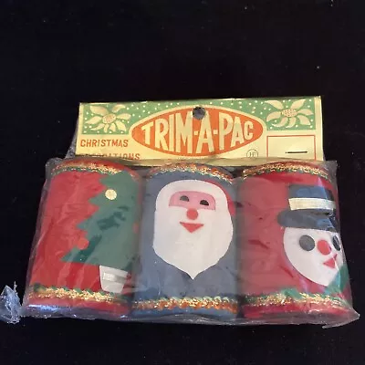 Vintage Christmas NOS Trim-A-Pac Christmas Decorations Matches Japan • $23.99