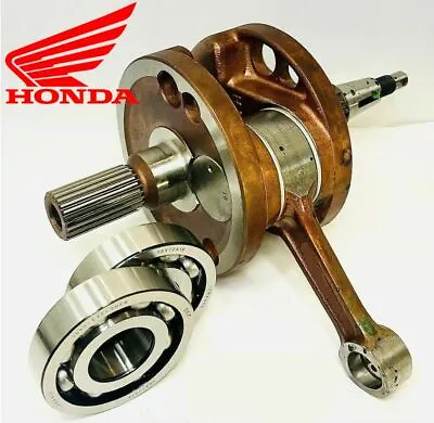 Genuine OEM Honda CRF450X CRF 450X Crank Crankshaft 13000-MEY-670 Main Bearings • $574.99