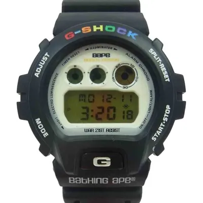 CASIO G-SHOCK × A BATHING APE G-6900A Limited Editions Black Japan • $310