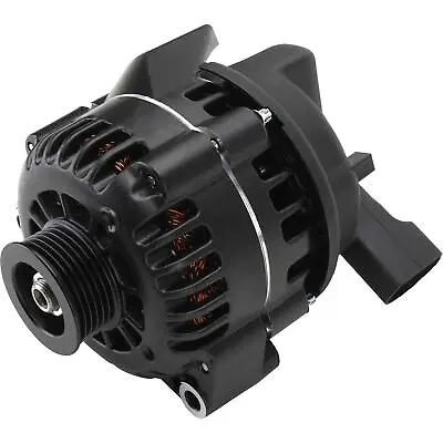 GM CS130D Style High Output 180 Amp All Black Alternator • $181.99