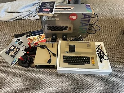 Atari 800 Computer W/ Atari 810 Disk Drive Game Cartridge 100 Working Condition • $269