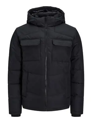 Jack & Jones Men's Plus Size Long Sleeves Jacket In Black 1XL To 6XL • $119.05