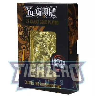Yugioh Exodia The Forbidden One Limited Edition Gold Card • £7.45