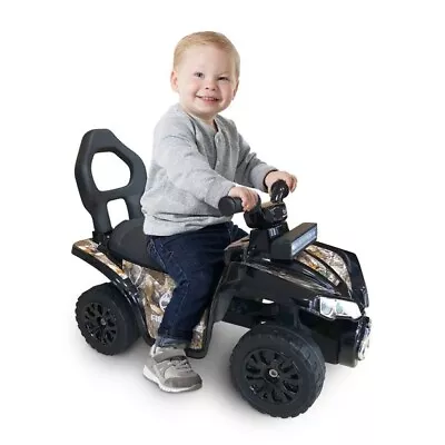 Toddler Four Wheeler Ride On In Camo Realtree Play Hunting ATV Indoor Outdoor • $70.97