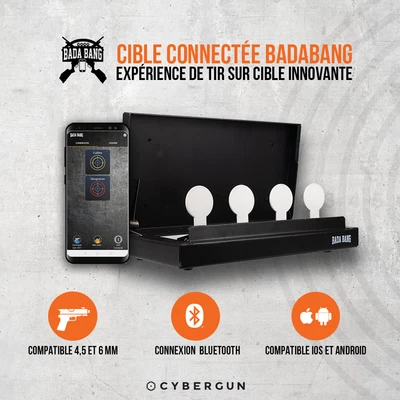 £119.99 • Buy Cybergun Bada Bang Bluetooth Interactive Shoot Target System Airsoft 6mm 4.5mm 