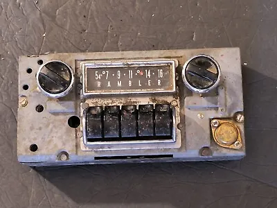 Vintage 1963 1964 Rambler Classic Car Radio Automobile • $59.95