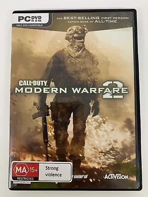 Call Of Duty Modern Warfare 2 MW2 PC 2 Discs With Manual. • $21.90
