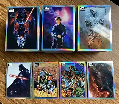 2023 Topps Chrome Star Wars Galaxy COMPLETE YOUR SET Refractor #1-100 (YOU PICK) • $2.49