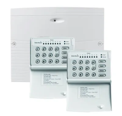 £179.99 • Buy Texecom Veritas R8 PLUS 8 Zone Wired Alarm Control Panel With 2 X LED Keypads