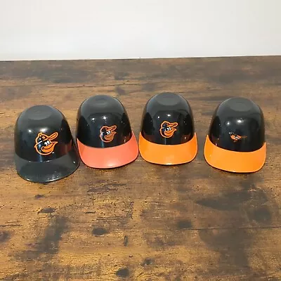 Baltimore Orioles Mini Batting Helmet Lot Of 4 Ice Cream Bowls Cartoon Bird • $14.99