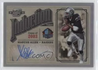 2022 Panini Contenders Optic Induction Ticket /25 Marcus Allen #ITA-MA Auto HOF • $58.04