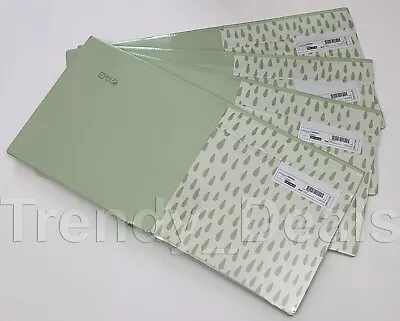 $67.99 • Buy SET Of 4 Ikea DRONA Storage Box Fits Kallax Expedit 13x15x13  Light Green/White