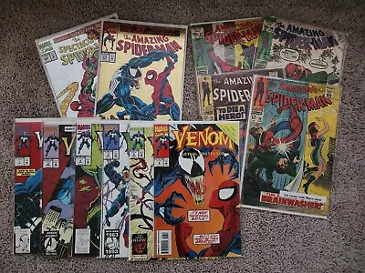 Spider-man And Venom Comic Lot • $52