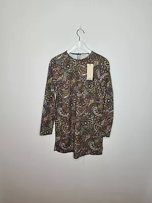 Oasis Size 10 Paisley Shift Dress BNWT • $1.25