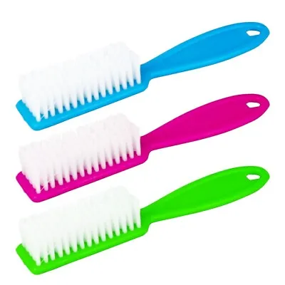 2Pcs Nail Brush Cleaning Brushes Multi-function Brush Cleaner Scrubbing Pedicure • $3.64