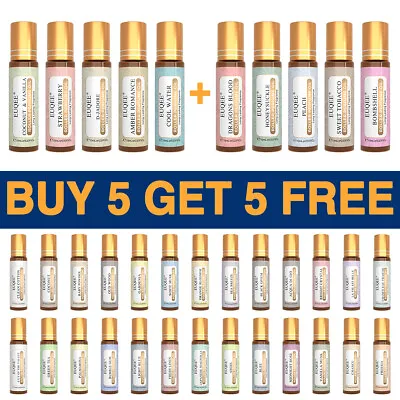 49 Scent 10ML Alcohol-Free Fragrance Oil Roll On Body Perfume Buy 5 Get 5 Free • $4.99