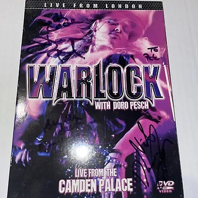 Warlock (With Doro Pesch) - Live From London (Region 0) (DVD) Warlock Signed • £19.99